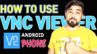 VNC Viewer Android  How to use vnc viewer on android vncviewer [upl. by Onateag]