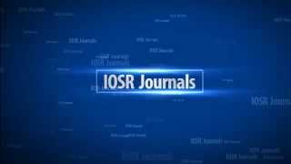 IOSR Journals High Impact Factor amp Indexed International Journal [upl. by Ahtnamas467]