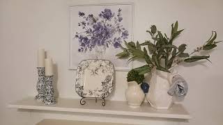 New  NonNew Purchased Items II How I Decorate and Style My Mantel  Living Room Tour [upl. by Mortensen]