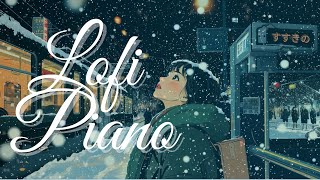 Lofi piano 1 hour background music BGM for study work cafe restaurant [upl. by Sakul387]