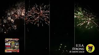 USA Strong  Black Cat Fireworks [upl. by Louanna]