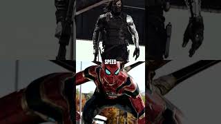 Winter Soldier vs SpiderMan The Super Soldier vs The WebSlinger spiderman wintersoldier shorts [upl. by Akeyla]