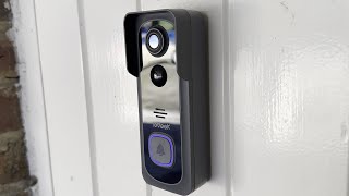 iegeek WireFree Smart Video Doorbell Setup amp Info [upl. by Annhej]