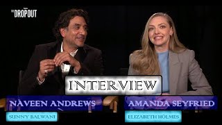 The Dropout Interview Amanda Seyfried and Naveen Andrews  سينما كلاكيت [upl. by Ennaylime]