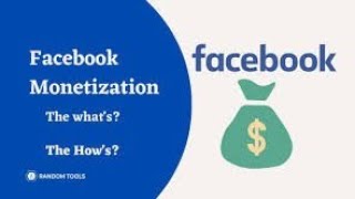 Facebook monetization make 5001500per month from Facebook [upl. by Ralfston]