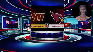 Washington Commanders vs Arizona Cardinals Recap 2024 [upl. by Etteval440]