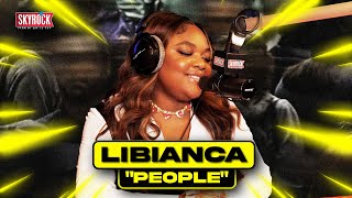 Libianca quotPeoplequot en live sur Skyrock [upl. by Viafore]