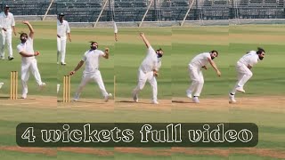 Mohammed Shami comeback wickets  Day 2 Ranji Trophy  Bengal vs MP  Swing   Fitness [upl. by Amieva262]