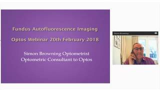 Fundus Autofluorescence Imaging  Simon Browning Webinar 2018 [upl. by Carlene]