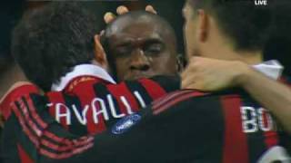 AC Milan 10 Chievo Seedorf Calcio Serie A 14032010 HQ [upl. by Tiffanle661]