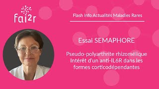 Pseudopolyarthrite rhizomélique intérêt de antiIL6R dans les formes corticodépendantes [upl. by Bernstein]