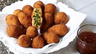 COXINHA DE BATATA DOCE FÁCIL [upl. by Lynea549]