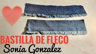 DIY 71 como hacerle fleco a tus pantalones 🤩 [upl. by Seuqramed]