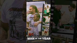 Walter Payton Man Of The Year Nominee Tyrann Mathieu shorts New Orleans Saints News [upl. by Enaffit]