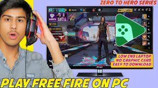 How To Play Free Fire On Pc With Google Play Games On Pc Developer Edition Emulator  Ff Pc Version [upl. by Paolina]