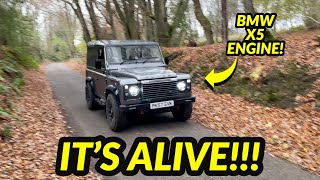 BUILDING A BMW POWERED DEFENDER  PART 4 [upl. by Guntar]