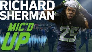 Richard Shermans Best Micd Up Moments Up to Super Bowl XLVIII  Sound FX  NFL Films [upl. by Kirst]