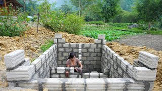 How to Build a 3 Chamber Septic Tank  Build and Improve Your Life Alone Part 4 [upl. by Anabel246]