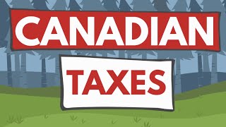 EASY EXAMPLES of HOW TAX WORKS in CANADA 2020 [upl. by Fawne]