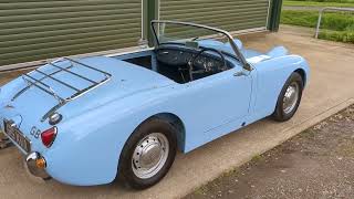 1960 Austin Healey Frogeye Sprite restored [upl. by Alethea551]