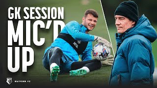 INTENSE Goalkeeper Training 🥵  Coach Mic’d Up 🎙️  Inside Access [upl. by Arda948]