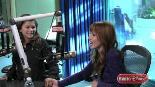 Zendaya and Bella Thornes Radio Disney Take Over with Ernie D [upl. by Nairrod]