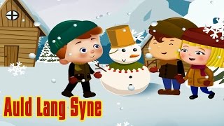 Auld Lang Syne Lyrics  Christmas Song 2016 With Lyrics And Action [upl. by Annabal]