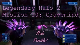 DeathlessPainlessExploitless Legendary Halo 2  Mission 10 Gravemind [upl. by Betz328]