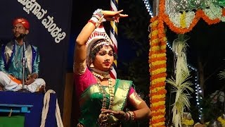 Yakshagana  Shri Devi Mahatme  11  JananiyajneyaliCheluvikePatla  Nitte [upl. by Aryc980]