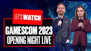 GAMESCOM OPENING NIGHT LIVE 2023 REACTION  GAMESCOM 2023 ONL trailer and gameplay reveals reactions [upl. by Lerud]