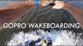 Wakeboarding in Charleston SC GoPro raw unedited [upl. by Booze]