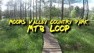 Moors Valley Country Park  Full Mountain Bike Loop [upl. by Keung]