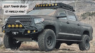 2021 Tundra on 37s Build Walkaround It Is Finally Finished [upl. by Wagstaff]