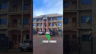 Buildings in Sunyani Ghana 3 Ghana Sunyani building shorts [upl. by Hamachi]