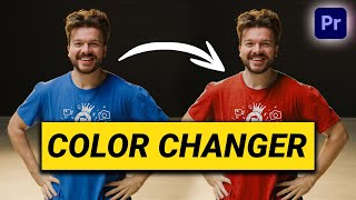 How to Change ANY COLOR Premiere Pro Tutorial [upl. by Thurmond]