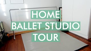 Home Ballet Studio Tour [upl. by Nonnad]