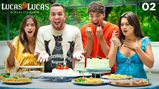 EXPERIMENTANDO AS COMIDAS DO NOSSO CASAMENTO  Lucas amp Lucas  O Reality Show Episódio 2 [upl. by Davilman]