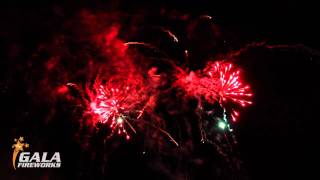 Christmas Fireworks Display [upl. by Aimas]