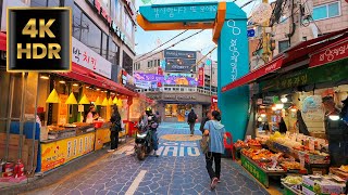 Hwayangdong Street Seoul Korea  화양동  4K HDR [upl. by Anitreb59]