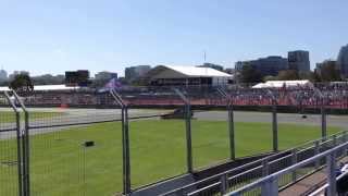 F1 Minardi Cosworth V10 2Seater sound 2 Race  Australian Grand Prix 2015 [upl. by Adyl]