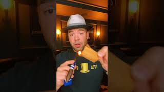 Lighting a cigar with cedar trending [upl. by Ailices]