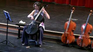 Bach Cello Suite No 3 in C major BWV 1009 56 Bourree 12  Josephine van Lier [upl. by Haneehs]