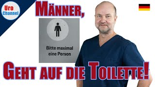 Männer geht auf die Toilette  Urologie Göttingen [upl. by Adnilreh]