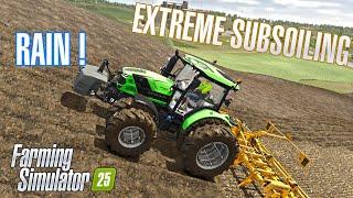 FS25 EXTREME SUBSOILING UP HILL [upl. by Hannavahs]