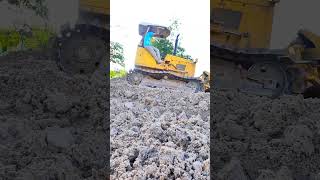 Bull CAT D9 pushing downhill shorts short shortsviral bulldozer power truck machine [upl. by Matusow701]