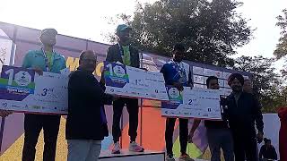 Vadodara marathon men winner2023 [upl. by Riker]