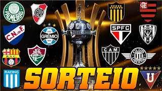 LIBERTADORES 2024  SORTEIO DOS GRUPOS [upl. by Hernandez]