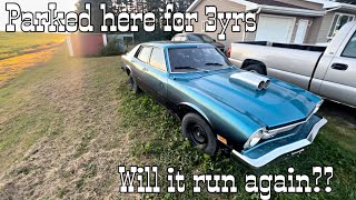 1975 FORD MAVERICK FINALLY GOT MY DREAM CAR WILL IT RUN AGAIN PART 1 [upl. by Rahs]