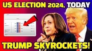 Trump SKYROCKETS in 2024 Polls SHOCKING Election Map Projection Revealed [upl. by Gustafsson489]