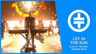 Take That  Let In The Sun Live at The BRIT Awards 2015 [upl. by Eleynad]